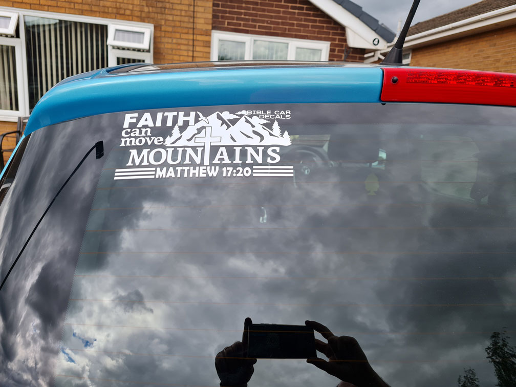 Bible Car Decal Testimonial