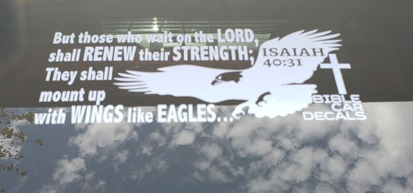 Bible Car Decal Testimonial