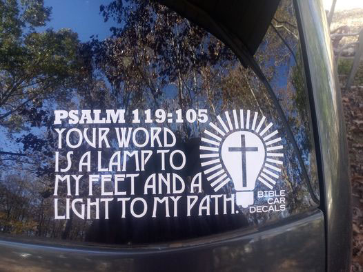 Bible Car Decal Testimonial