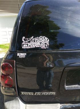 Bible Car Decal Testimonial