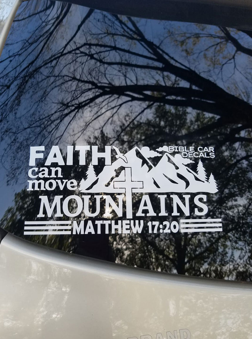 Bible Car Decal Testimonial