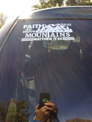 Bible Car Decal Testimonial