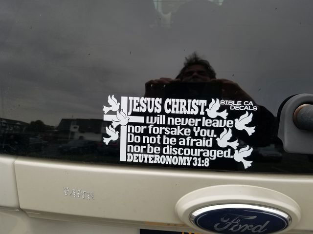 Bible Car Decal Testimonial